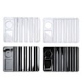 Miniatyrbild 1 av 8: 4st Nagelpennhållare Multifunktion 5 Grid Organizer för manikyrverktyg