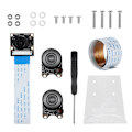 Miniatyrbild 2 av 8: Nattvisionskameramodul Kamerobjektivsats för Raspberry Pi 3B+/3B/2B/B+/ZERO 1.3/ZERO W