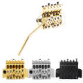 Miniatyrbilde 4 av 8: Tremolo Bridge System Double Rocking Spring Stabilizer Device for Electric GuitarGold