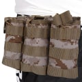 Miniatyrbild 3 av 8: Triple Open Top Magazine Molle Pouch Militärväska för väst utomhustillbehör (DD)