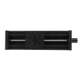 Miniatyrbillede 3 af 8: Skrue Slide Lineær Bord Aluminiumslegering 3D Printer Graveringsmaskine Sort/SølvSort 400mm