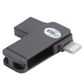 Pikkukuva 3 / 8: 2 in 1 Mini Metal U-levy Mobiilipuhelin OTG Flash-asema 256 Gt Tallennustilaa Windows/iOS-järjestelmälle
