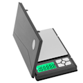 Pikkukuva 2 / 8: Digitaalinen taskuvaaka Mini Portable BDS 1108-1 Elektroninen vaaka kultakorujen punnitsemiseen 1 kg/0,1 g