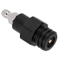 Miniatyrbilde 7 av 8: 8mm hann hurtigkobling til hann gjenge TR21-4 CO2 sylinder tank adapter kobling for Soda Club(svart )
