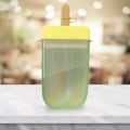 Miniatyrbillede 4 af 5: BPA-fri 300 ml Rektangulær Vandflaske med Bærbar Rem - Grøn