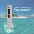 Miniatyrbillede 5 af 5: Multifunktionel Digital TDS Tester Måler, Professionel Vandkvalitetstester Renhedstester 0-9990ppm Måleområde Måler med LCD Display til Vandhanevand
