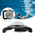 Miniatyrbild 5 av 5: För Insta 360 ACE Pro Dome Port Fisheye-objektiv för dykglasögon