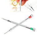 Miniatyrbild 5 av 8: 2 st watch skruvmejsel U typ watch reparationsverktyg tillbehör (enkelt huvud 2,0 mm +2,5 mm)