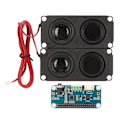 Miniatyrbilde 7 av 8: HiFi-lydkort I2S-grensesnitt I2C-kontroll WM8960 Chip 3,5 mm Jack Audio HAT-modul for RasPi-hovedkortdekoding