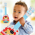 Miniatyrbillede 3 af 7: Kids Ukulele Toy 4 Strings Fremragende lydsimuleret guitarmusikinstrument for begyndere Type 1