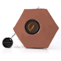 Miniatyrbillede 7 af 8: Multifunktionel Iron Triangle Desktop Bogreol Bøger Magasiner Rack Holder Guld
