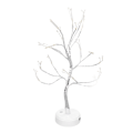 Miniatyrbillede 6 af 8: LED Kobbertrådslys Dekorativ Kunstig Gren Lys Touch Skifte Natlys Grene Dekoration Sølv108L Varm Lys