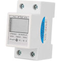 Miniatyrbillede 1 af 5: Digital elmåler 220V 5(80)A Enkeltfaset 2-leder 2P Digital elektrisk elmåler