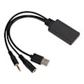 Pikkukuva 7 / 8: Ammattimainen auton Bluetooth 5.0 Aux-kaapeli USB-sovitin mikrofonilla Hyundai-autoihin