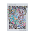 Miniatyrbilde 3 av 8: Rhinestone Maleri Velkommen Bokstaver 5D Levende Skinnende DIY Fremstilling Afslappende Interessant Rhinestone Kunst til Stue