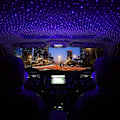 Pikkukuva 3 / 5: LED-projektorilamppu USB-liitännällä auton kattoon, violetti valaistuskuvio