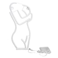 Miniatyrbillede 2 af 8: LED Neon Lys Neon Skilt Krop Form Kunst Væg Dekorativt Lys USB Drevet til Soveværelse Bar Fest BryllupPink Lys