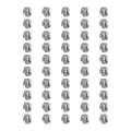 Miniatyrbilde 4 av 8: 50 stk. Wire Thread Insert Brace Bushing Skruehull Reparasjon Trimningsverktøy US Unit 6‑321D