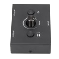 Miniatyrbild 7 av 8: 3,5 mm Switcher 2 Input 1 Output Eller 1 Input 2 Output Splitter Switcher Box med One Key Mute-knapp