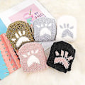 Miniatyrbild 3 av 5: Mysiga Cat Fleece strumpor - 5 par, One Size, Flerfärgad