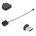Miniatyrbilde 5 av 8: SATA USB 3.0-adapter 2,5 tommer 3,5 tommer SSD HDD harddiskabel bærbar PC-tilbehør 100-240vEU-plugg