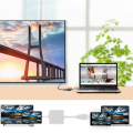 Miniatyrbild 4 av 8: HDMI hane till VGA hona omvandlarkabel