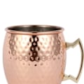 Miniatyrbilde 7 av 8: Moskva Mule Kopp 550ml Rustfritt Stål Stor Kapasitet Hammer Point Bar Ølkrus for Cocktail
