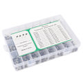 Miniatyrbilde 4 av 8: 840 stk BC337 BC549 A1015 Transistor Diode Triode 24 verdier NPN PNP Power General Purpose Transistor Assortment Kit
