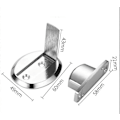 Pikkukuva 5 / 5: Vahva magneettinen metallinen ovenpysäytin, kestävä ovenpysäytin 3M-lattia-asennuksella, piilotettu itseliimautuva ruuvi, 1 kpl, punainen pronssi
