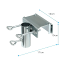 Miniatyrbilde 2 av 4: Balkong Rekkverk Paraply Holder Klemme for stabilitet og skygge