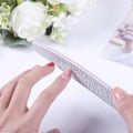 Miniatyrbillede 4 af 5: Professionelt Genanvendeligt Dobbeltsidet Negleslibepapir (100/180 Korn) Manicureværktøj Neglestil Combo af 5/10/25 10 stk