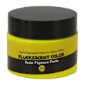Pikkukuva 1 / 8: Epoksihartsi Pigmentti 50g Fluoresoiva Väri Korkea Kylläisyys Helppo Käyttö Nestehartsi Väriaine Taidekäsitöille DIY Valmistus Fluoresoiva Keltainen