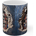 Miniatyrbillede 4 af 5: 3D Bogreol Nyhed Kaffekrus Til Læsere, 3D Visuel Effekt Keramisk Krus Bogorm Kaffekrus Julegaver Til Bogelskere XC B