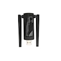 Miniatyrbild 1 av 8: Wifi 6-adapter 2,4G 573,5 Mbps 5G 1201 Mbps Dual Band WiFi 6 USB3.0 Trådlöst Nätverkskort för Stationär Dator Bärbar Dator