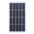 Miniatyrbilde 2 av 8: Utendørs bærbar 2W 5V polykrystall solcellepanel laminert brett solkomponent gjør-det-selv-lader