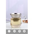 Miniatyrbillede 2 af 5: Rustfrit Stål Hæld-Over Kaffe Filter, Papirløst Kaffe Drypper, 1-2 Kopper Brygning