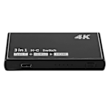 Miniatyrbillede 3 af 8: Video Switch Switcher Splitter HDMI Split Signal Adapter Konverter til Windows/MAC
