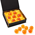 Miniatyrbillede 1 af 5: Dragon Ball samleobjektsæt med 1-7 stjerner akryl i æske - 4,3 cm diameter