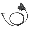 Miniatyrbillede 7 af 8: PPT Push to Talk Adapter 3,5 mm 1 Pin Back Clip 2-vejs Radio Adapter til Retevis RT40 RB15 RB615