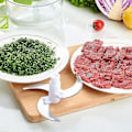 Miniatyrbillede 3 af 5: Køkken Håndsving Madprocessor/Manuel Kødhakker/Grøntsagsskærer og Hakker/Frugtblender med Æggeblommeseparator Roterende Løghakker