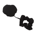 Miniatyrbillede 6 af 8: Drinkcover Scrunchie Genanvendelig Strækbar Drink Spiking Prevention Scrunchie til glaskopper Sort