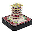 Miniatyrbild 5 av 5: Bordskalender med LED-lampor, 2024 Kalender Memoblock, Kreativ Bordskalender DIY Anteckningsblock, 3D Konstkalender Papperssnideri1