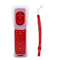 Miniatyrbild 1 av 8: Somatosensorisk spelhandkontroll Gamepad Inbyggd accelerator för Nintendo Wii WiiU(Röd)