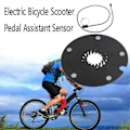 Miniatyrbild 2 av 5: Elcykel Konverteringskit 5 Magnet PAS System Assistent Sensor Elektrisk Cykel Scooter Pedalassistent