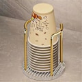Miniatyrbild 2 av 5: Lyxig Koppförvaringshållare Vatten Te Koppar Dispenser Rack Dubbel Kopp