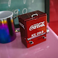 Miniatyrbilde 4 av 5: Coca-Cola Tannpirkerdispenser i form av en liten brusautomat