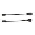 Pikkukuva 5 / 8: 2 kpl USB C Keystone Jack Cable USB3.1 TYYPPI C naaras-naaras jatkosovitin seinälevyn liittimien kaapelille