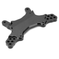 Miniatyrbillede 2 af 8: RC 1/18 Aluminium Alloy Front Damper Mount til Losi MiniT 2.0 1/18 RC Bil Opgraderingsdele (Sort)