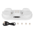 Miniatyrbild 1 av 8: Kontrollenhet Laddningsstation 4 Typ C magnetiskt gränssnitt Dual Charger Dock med LED-indikator för PS5 VR2