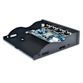 Miniatyrbillede 4 af 5: 4xUSB3.0 19pin Hub Drev Bay Frontpanel Til PC Computer Sort Hurtig Opladning
